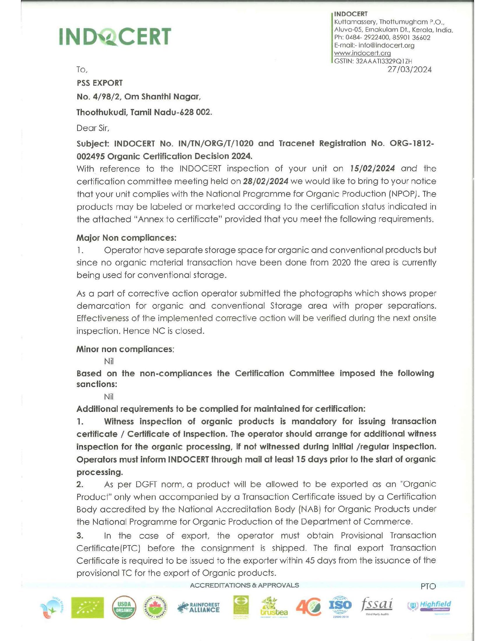 Certificate 1